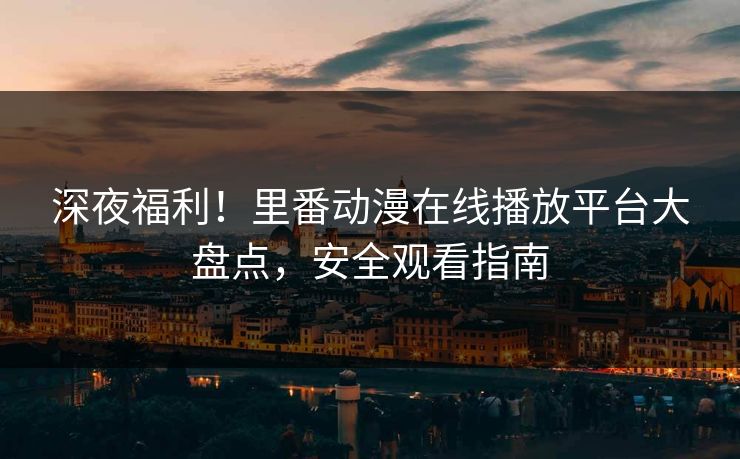 深夜福利！里番动漫在线播放平台大盘点，安全观看指南